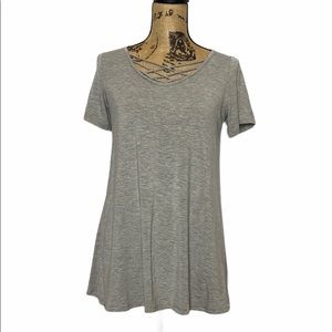 USA Grey Cross-Cross T-Shirt M